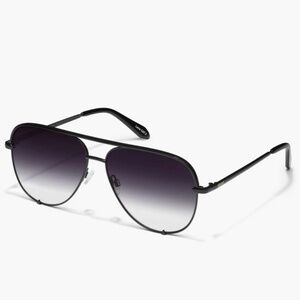 Quay High Key 126 Extra Large Aviator Sunglasses